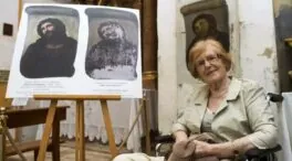 Muere Cecilia Giménez, autora de la restauración del Ecce Homo de Borja