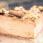 Tarta helada de turrón