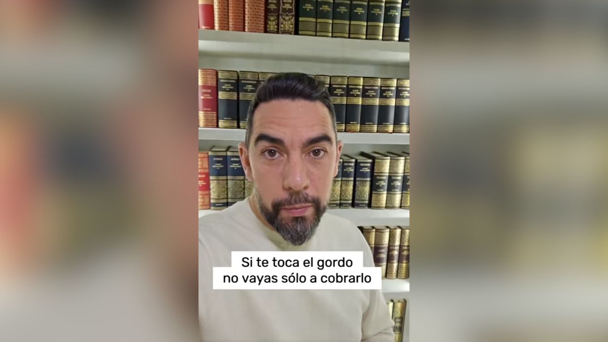 David Jiménez, abogado: «Si te toca el Gordo, no vayas solo a cobrarlo»