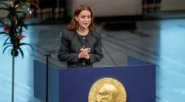 El discurso de María Corina Machado leído por su hija tras recoger el Nobel de la Paz
