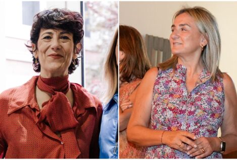 Elma Saiz y Milagros Tolón, en lo personal: sus maridos, hijos y sus familias en Navarra y Toledo