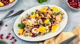 Ensalada de marisco para Navidad: el entrante ligero que refresca entre comidas pesadas