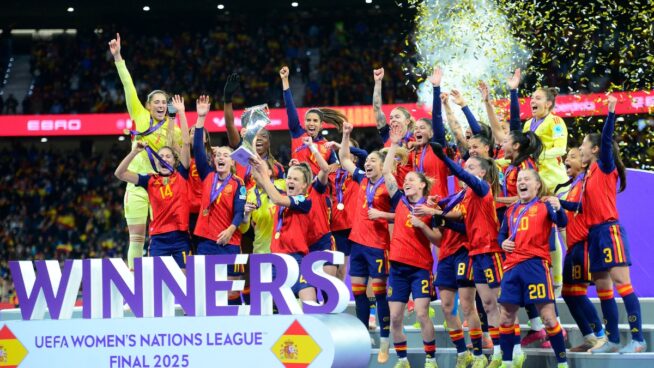 España firma otra noche histórica: victoria ante Alemania y segunda Nations League