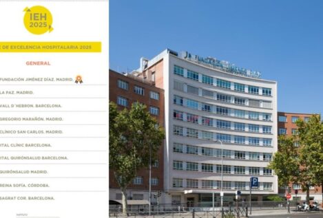 La Fundación Jiménez Díaz lidera el ranking del mejor hospital en España durante una década