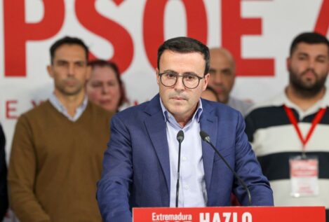 Gallardo dimitirá esta tarde como líder del PSOE extremeño tras el batacazo electoral