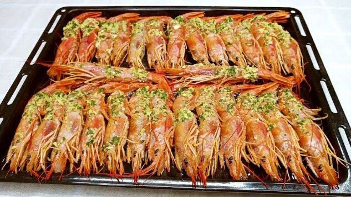 Gambones al horno con perejil: la receta rápida y económica de Arguiñano