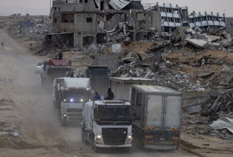 Diez países piden a Israel que aumente la ayuda a Gaza ante las lluvias e inundaciones