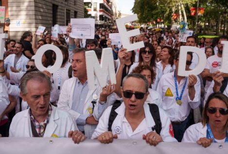 Arranca la tercera huelga general de médicos en un año: cuatro días de paros consecutivos