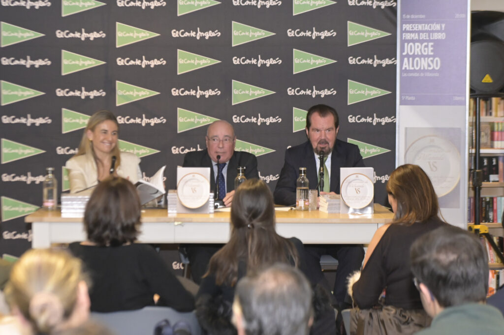Jesús Ortiz durante la presentación del libro de su amigo
