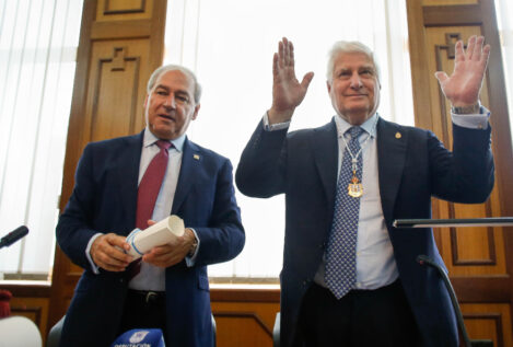 José Tomé, el presidente de la diputación de Lugo: está casado, con dos hijos y fue profesor