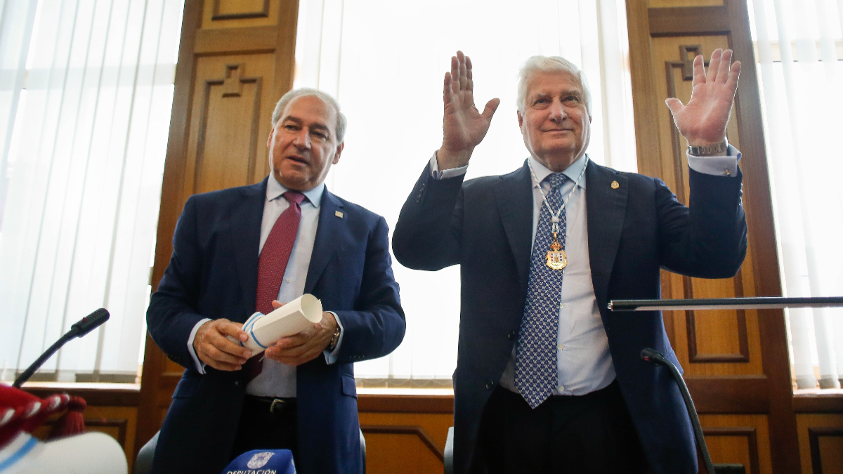 José Tomé, el presidente de la diputación de Lugo: está casado, con dos hijos y fue profesor