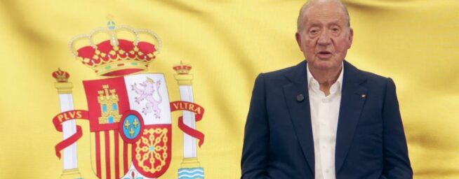 Juan Carlos I pide apoyo para el Rey en su «duro trabajo» en un vídeo grabado a los españoles
