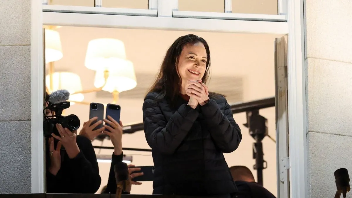 María Corina Machado, Nobel de la Paz 2025, llega a Oslo