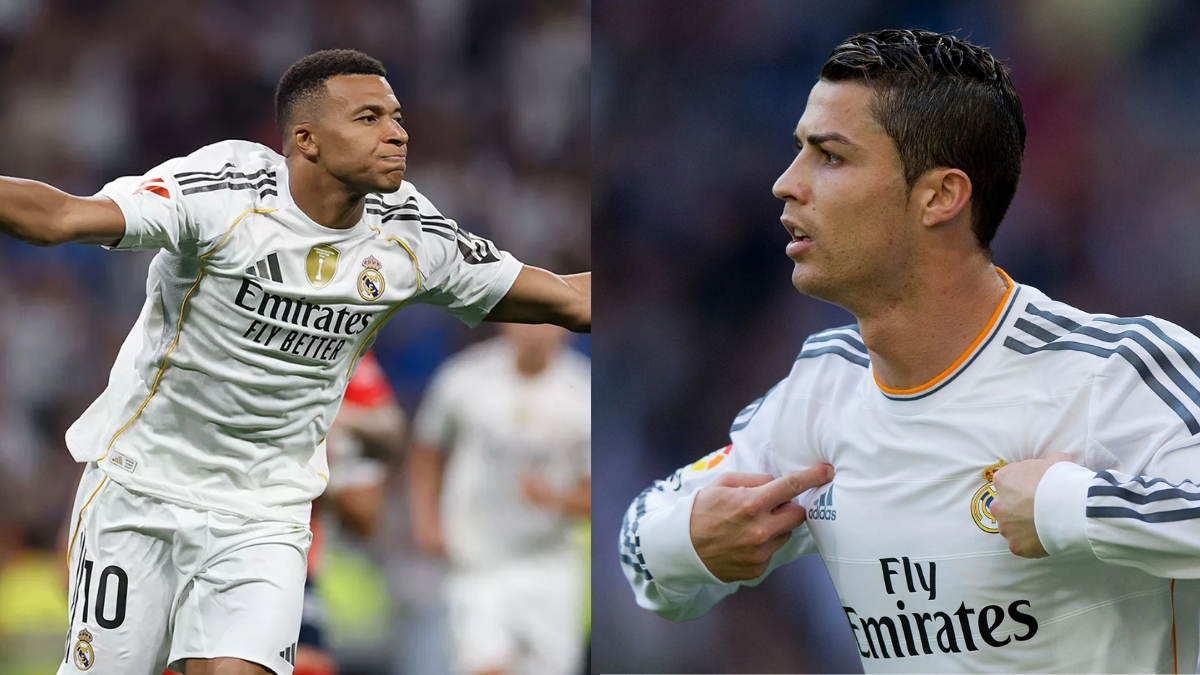 Mbappé iguala el histórico récord de Cristiano Ronaldo en el Real Madrid