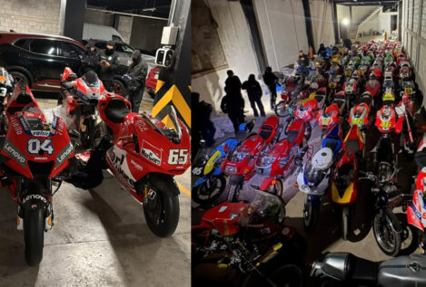 Así acabaron las motos de Valentino Rossi y Marc Márquez en una redada del FBI en México