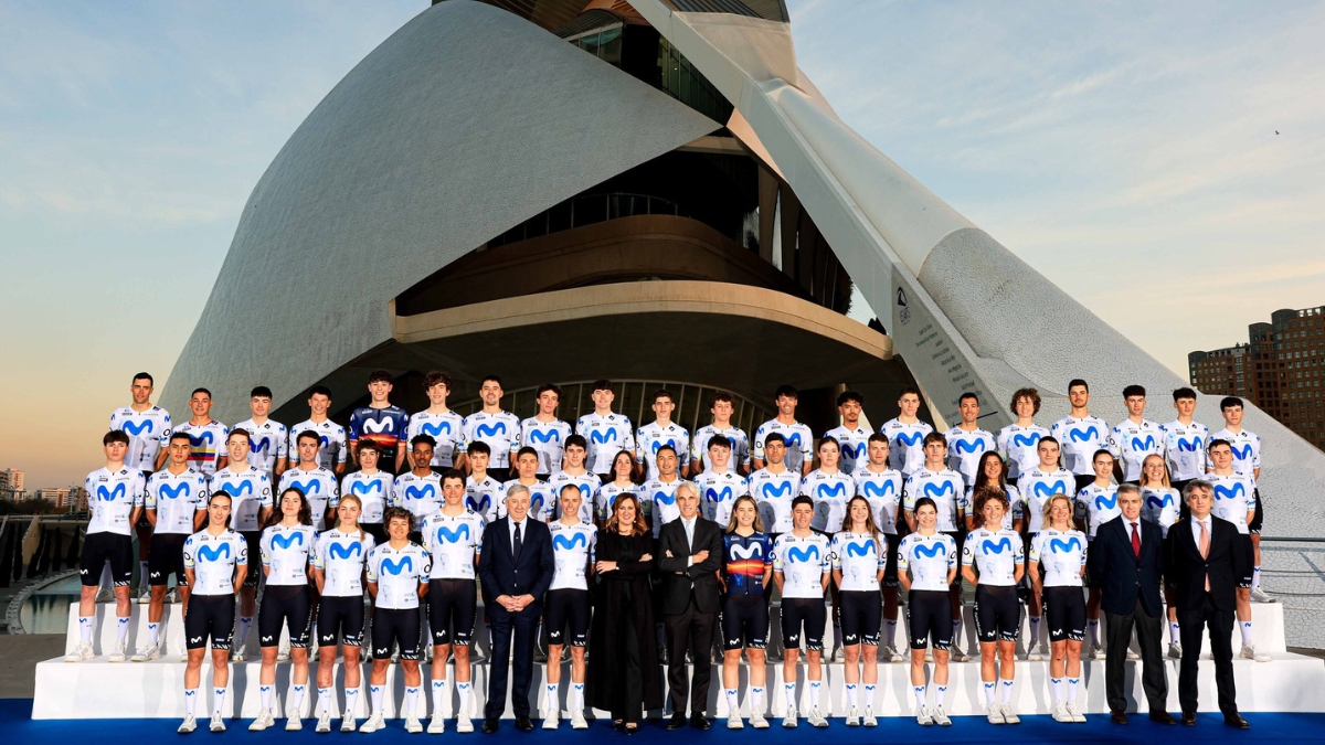 El Movistar Team presenta su proyecto para 2026 con identidad renovada y mirada al futuro