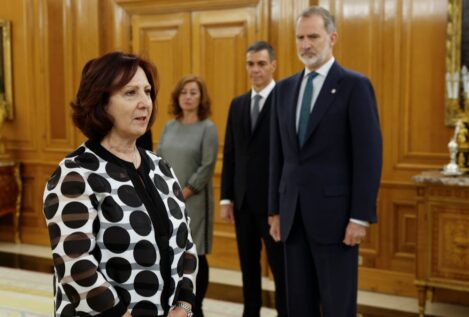 Teresa Peramato promete su cargo como nueva fiscal general del Estado ante el Rey