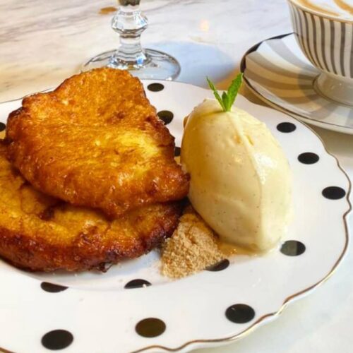 Torrijas de roscón de Cristina Oria