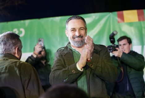 Abascal arremete en Extremadura contra PP y PSOE: «Son corruptos» y «lo mismo»