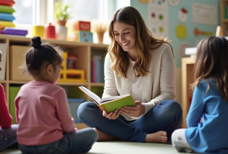La mitad de los profesores de Infantil ya no lee libros a sus alumnos