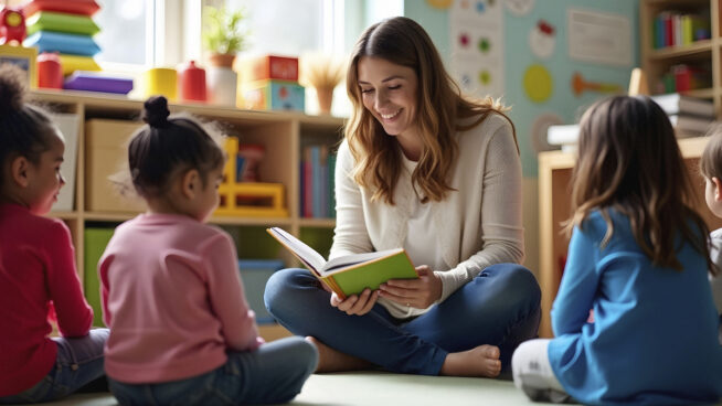 La mitad de los profesores de Infantil ya no lee libros a sus alumnos