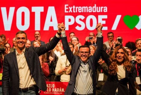 El PSOE se queda como tercera fuerza en Badajoz y pierde más de 20 puntos en Mérida
