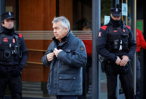 Santos Cerdán acude a firmar al juzgado de Tafalla (Navarra) tras salir de prisión