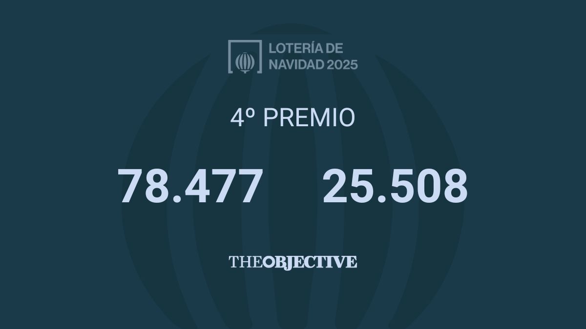78.477 y 25.508: cuartos premios de la Lotería de Navidad