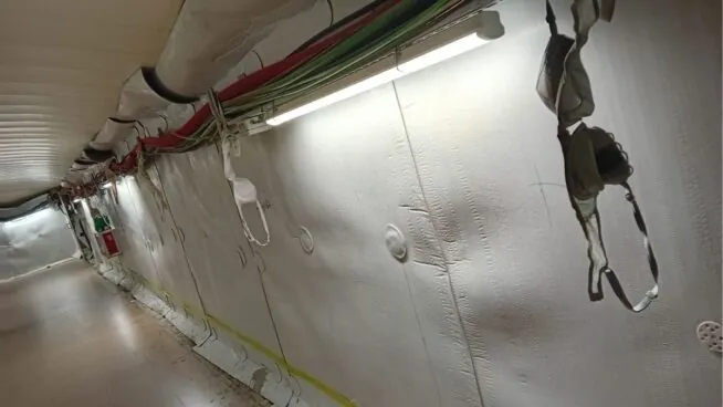 Aparecen sujetadores colgando del techo en el Metro de Madrid