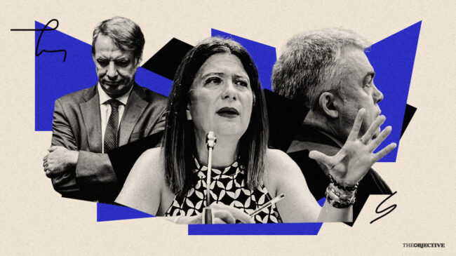 Cerdán montó un grupo con Leire Díez y el exjefe de la SEPI para pedir comisiones al Ibex