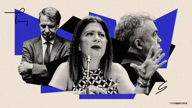 Cerdán montó un grupo con Leire Díez y el exjefe de la SEPI para pedir comisiones al Ibex