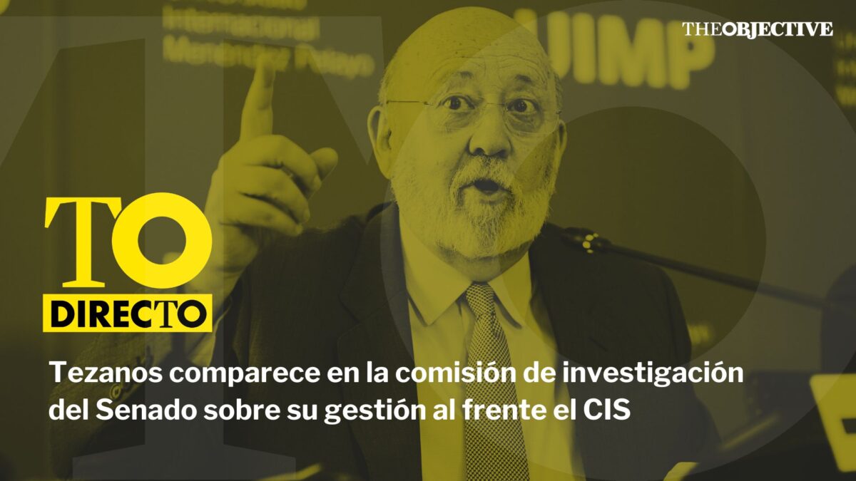 DIRECTO | Tezanos comparece en la comisión de investigación del Senado sobre el CIS