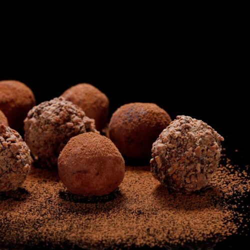 Trufas de leche y galleta Arguiñano