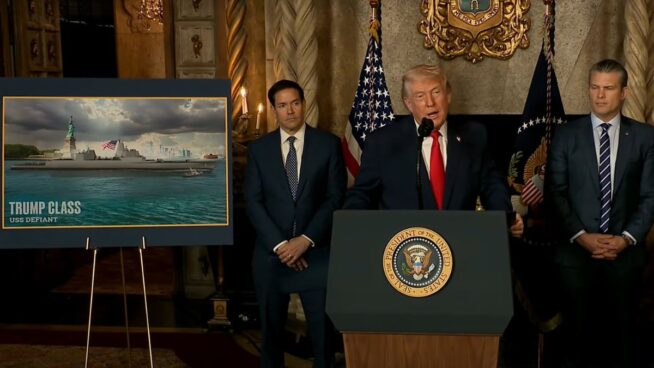 Trump ha encargado unos gigantescos barcos de guerra pero no queda muy claro para qué