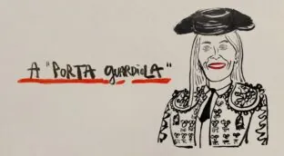 La viñeta animada sobre... Guardiola