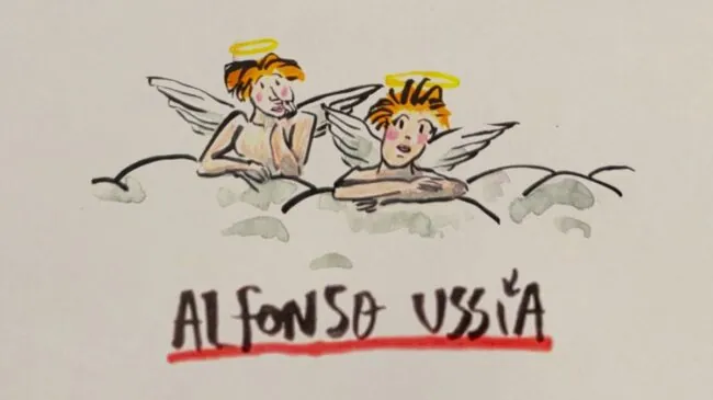 La viñeta animada sobre... Alfonso Ussía