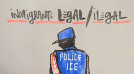 La viñeta animada sobre... el inmigrante Maduro