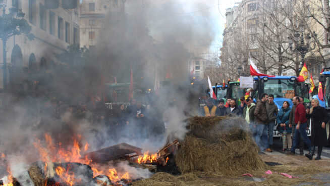 Agricultores y ganaderos protestan contra el acuerdo de la UE con Mercosur