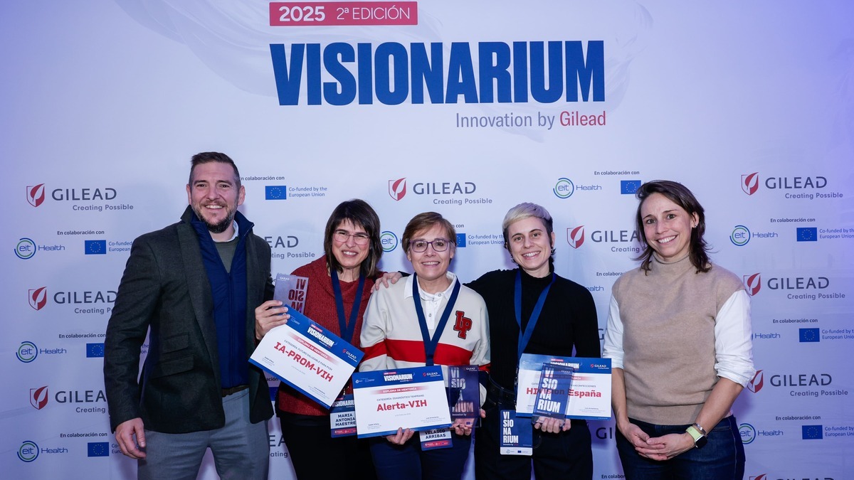 Gilead y la EIT Health Spain anuncian los ganadores de Visionarium Innovation by Gilead