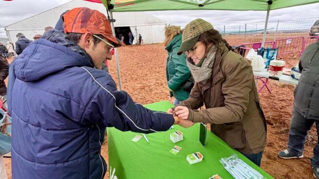 Vox acude al Campeonato Nacional de Galgos en Nava del Rey (Valladolid)