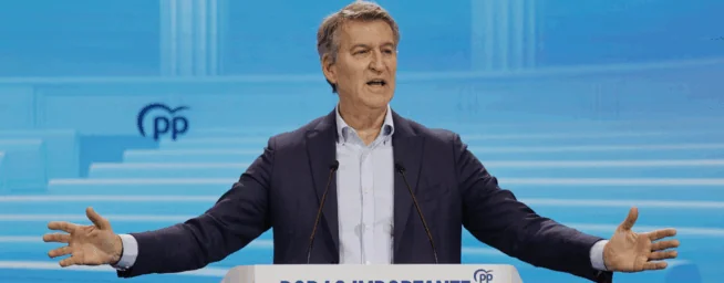 Feijóo promete reformar la ley para que el Congreso no frene la imputación de Sánchez