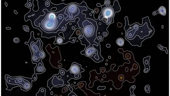 Crean un mapa de la materia oscura del universo con una resolución inédita