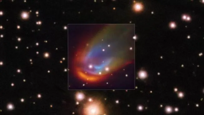 Descubren una onda de choque inexplicable en torno a una estrella muerta