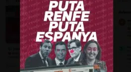 Vuelve el «Puta España» de los independentistas por el colapso en Rodalies