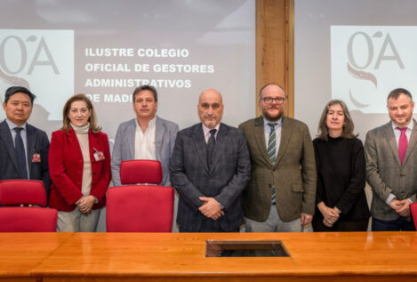 Fernando Santiago, reelegido por aclamación presidente de los gestores administrativos
