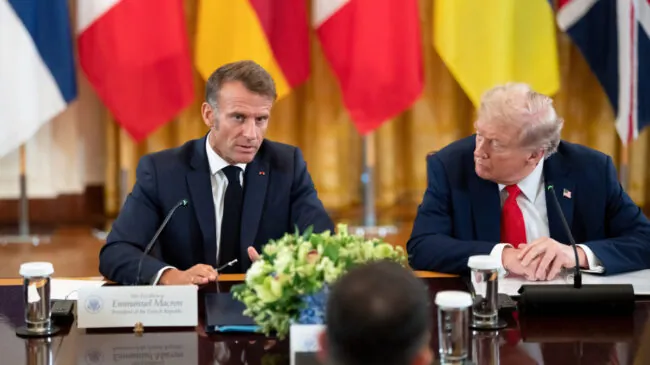 Macron responde a Trump tras burlarse de su matrimonio: «No es elegante ni está a la altura»