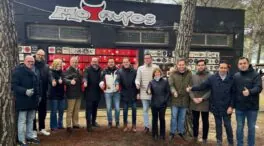 Feijóo, un motero más en la 26º edición de Motauros, en Tordesillas (Valladolid)