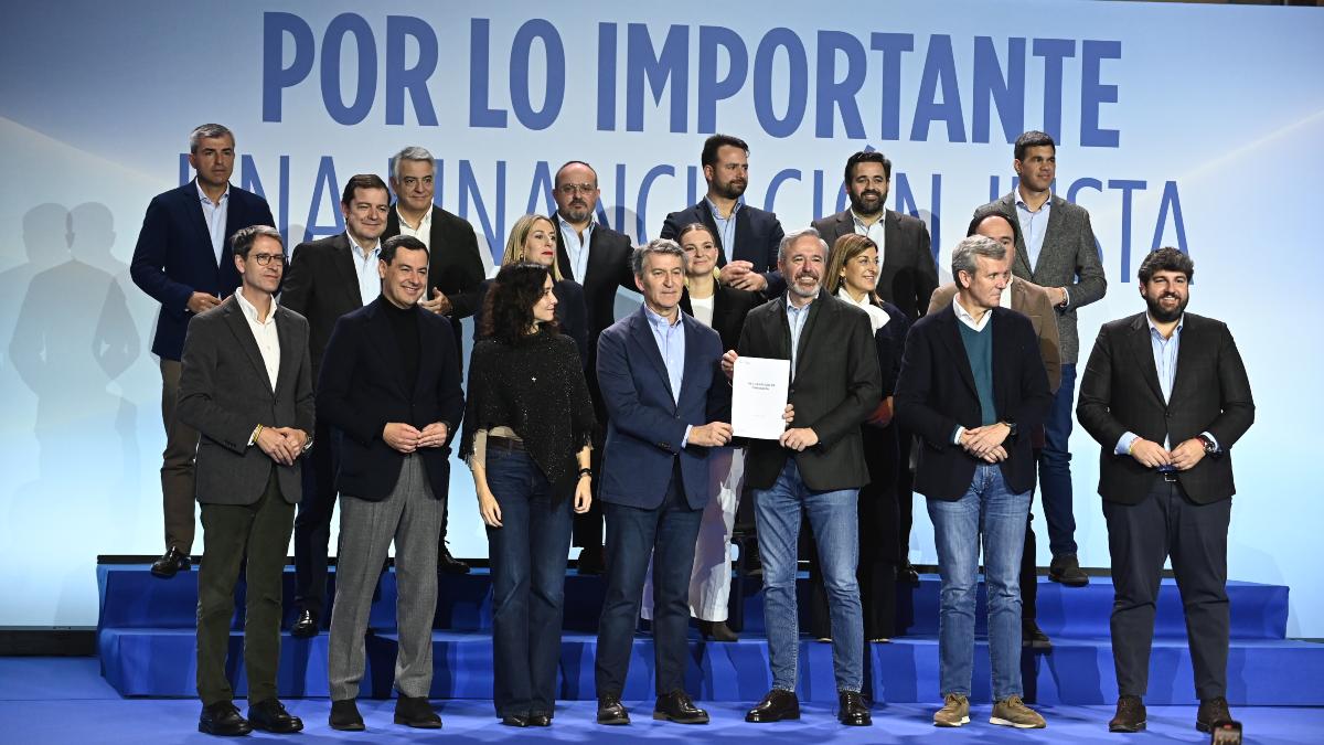 El PP invita a Page y Barbón a sumarse al frente común contra el modelo de financiación