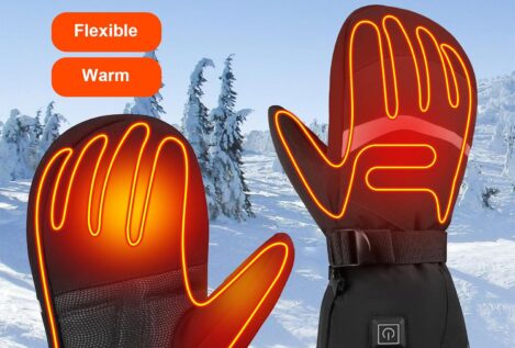 Evita el frío mientras viajas en moto o vas a esquiar en invierno con los mejores guantes calefactables