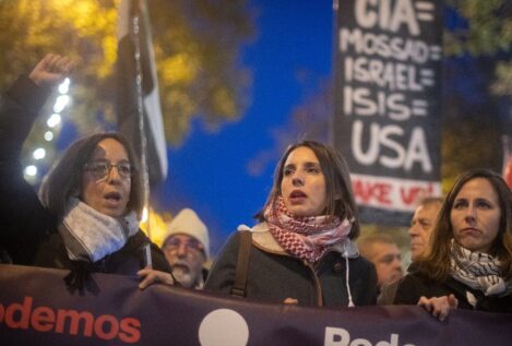Podemos no da tregua a Israel: busca un millón de firmas para romper su pacto con la UE